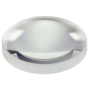 LB1187-B - N-BK7 Bi-Convex Lens, Ø1/2in, f = 100.0 mm, ARC: 650 - 1050 nm