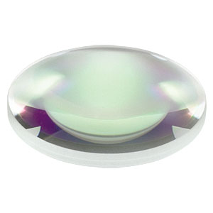 LB1475-C - N-BK7 Bi-Convex Lens, Ø1in, f = 750.0 mm, ARC: 1050 - 1700 nm