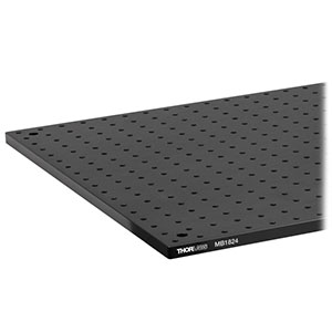 MB1824 - Aluminum Breadboard, 18in x 24in x 1/2in, 1/4in-20 Taps