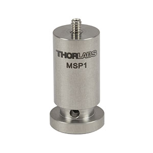 MSP1 - Ø0.47in Pedestal Pillar Post, 4-40 Setscrew and Taps, L = 1in