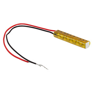 PK3JRP2 - Discrete Piezo Stack, 100 V, 17.0 µm Displacement, 3.0 mm x 3.0 mm x 20.9 mm, Two Flat End Plates