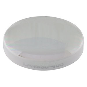 LA4936-405 - f = 30 mm, Ø1/2in UVFS Plano-Convex Lens, 405 nm V-Coat