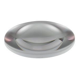 LA4372-A - f = 150 mm, Ø75 mm UV Fused Silica Plano-Convex Lens, ARC: 350 - 700 nm