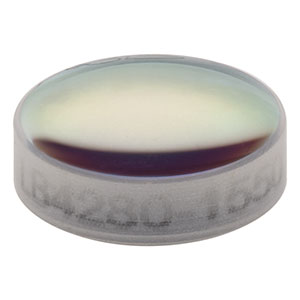 LB4280-1550 - f = 10 mm, Ø6 mm UV Fused Silica Bi-Convex Lens, 1550 nm V-Coating