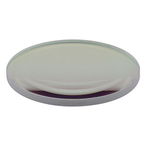 LB4710-1550 - f = 300 mm, Ø2in UV Fused Silica Bi-Convex Lens, 1550 nm V-Coating