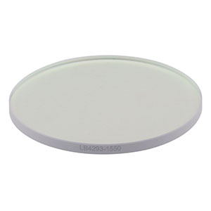 LB4293-1550 - f = 1000 mm, Ø2in UV Fused Silica Bi-Convex Lens, 1550 nm V-Coating