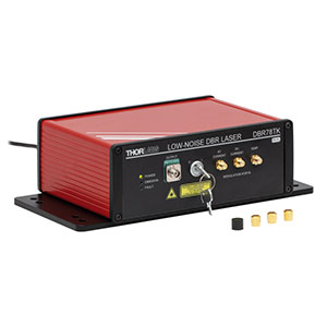 DBR78TK - Turnkey Low-Noise DBR Laser System, 780 nm, PM Fiber, FC/APC