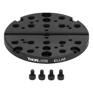 ELLA6 - 3 mm Keyway Adapter Plate, Imperial