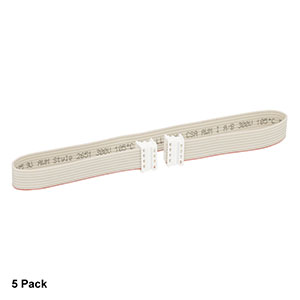 ELLC3 - Ribbon Cable, 250 mm (9.8in) Long, 5 Pack