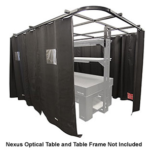 TFL1225W - Laser Curtain Kit for 1.2 m x 2.5 m Nexus® Optical Table, Complete Walkway