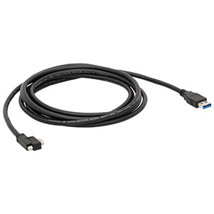 CABU32 - USB 3.0 A to Right-Angle Micro B Cable, Length: 118in (3 m)