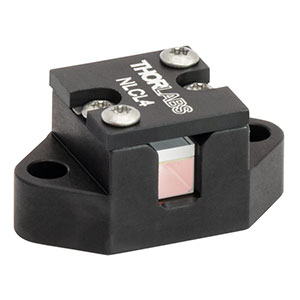 NLCL4 - Mounted LBO Crystal, 10 mm Length, Type-I SHG, 1030/515 nm