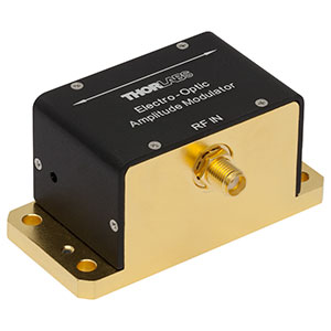 EO-AM-R-20-C1 - Electro-Optic Resonant Amplitude Modulator, 20 MHz, 600-900 nm