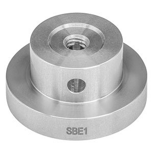 SBE1 - Ø1in Pedestal Base Adapter, 8-32 Threads, Length = 1/2in