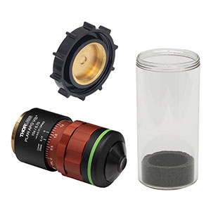 TL15X-2P - 15X Plan Apochromat VIS+ Microscope Objective, 0.70 NA, 2.6 mm WD