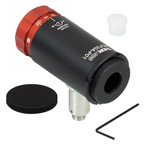 RCF33A-P01 - Protected Silver Adjustable Focus Reflective Collimator, 450 nm - 20 µm, RFL = 33.0&nbsp;mm, FC/APC