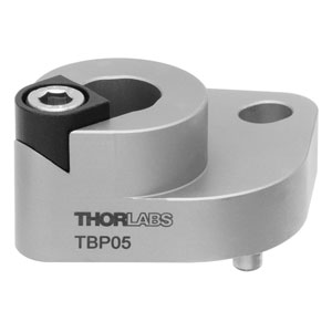 TBP05 - Pin-Aligned, Clamping Post Base for KCB05 Series Mounts on Ø1/2in Pillar Posts, Imperial