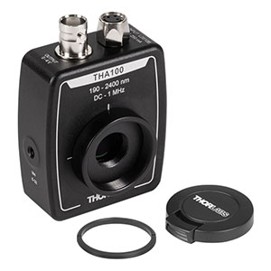 THA100 - Fast Thermal Sensor Amplified Detector for Pulsed Laser Sources, 190 - 2400 nm, Copper Electrode Coating