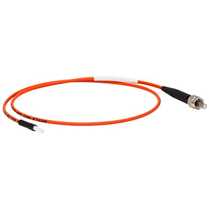 M77L005 - Ø200 µm Core, 0.39 NA, SMA905 to Ø2.5 mm Ferrule Patch Cable, 0.5 m Long