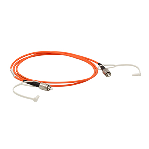 M43L01 - Ø105 µm, 0.22 NA, Low OH, FC/PC-FC/PC Fiber Patch Cable, 1 m Long