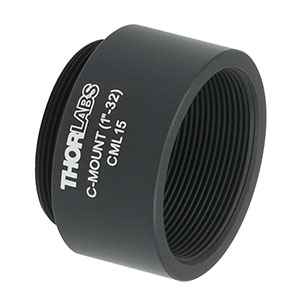 CML15 - C-Mount Extension Tube, 15 mm Long