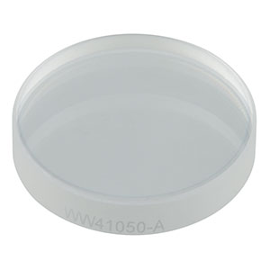 WW41050-A - Ø1in UVFS Wedged Window, AR Coating: 350 - 700 nm