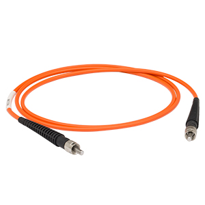 M112L01 - Ø200 µm, 0.22 NA, SMA-SMA Solarization-Resistant MM Fiber Patch Cable, 1 m Long