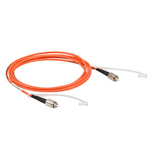 M94L02 - Ø105 µm, 0.100 NA, Low OH, FC/PC-FC/PC Fiber Patch Cable, 2 m Long