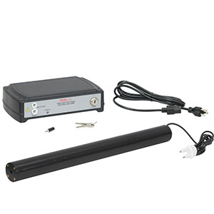 HNL100LB - HeNe Laser, 632.8 nm, 10 mW, Polarized, 100 - 240 VAC Power Supply Included