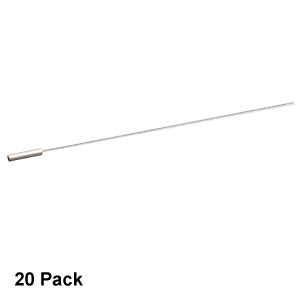 CFML14U-20 - Uncleaved Fiber Optic Cannula, Ø1.25 mm SS Ferrule, Ø400 µm Core, 0.39 NA, 20 Pack