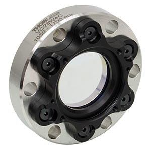 VC23W4C - Ø2.75in CF Flange, Ø1.5in Wedged UVFS Window, AR Coating: 1050 - 1700 nm