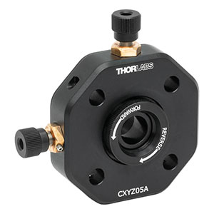 CXYZ05A - XYZ Translation Mount for Ø1/2in Optics, 8-32 Taps