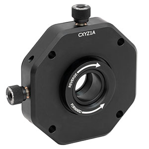 CXYZ1A - XYZ Translation Mount for Ø1in Optics, 1/4in-20 Taps