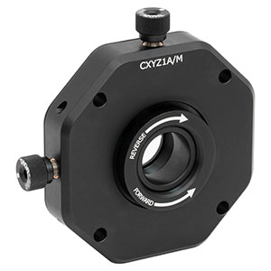 CXYZ1A/M - XYZ Translation Mount for Ø1in Optics, M6 Taps