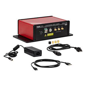 DFB13TK - Turnkey Low-Noise DFB Laser System, 1310 nm, 100 mW, PM Fiber, FC/APC