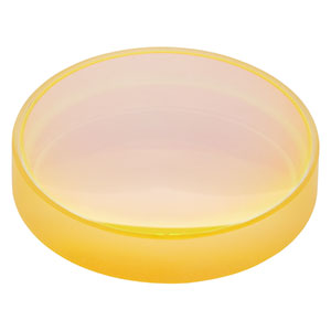 LC5401-E1 - Ø1in CaF₂ Plano-Concave Lens, f = -75.0 mm, AR-Coated: 2 - 5 μm