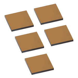 RCT4M-P5 - Surface-Enhanced Raman Spectroscopy Substrate, Gold-Coated, 4.5 mm x 4.5 mm, 5 Pack