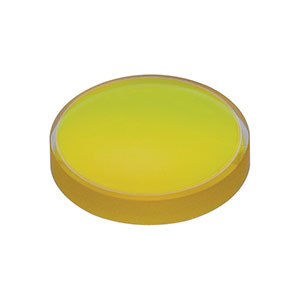 LB5864-E1 - Ø1/2in CaF2 Bi-Convex Lens, f = 40.0 mm, AR-Coated: 2 - 5 µm