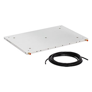 WCB1218 - Liquid-Cooled Baseplate, 12in x 18in x 1/2in, 1/4in-20 Taps