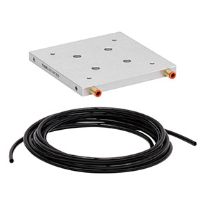 WCB6 - Liquid-Cooled Baseplate, 6in x 6in x 1/2in, 1/4in-20 Taps