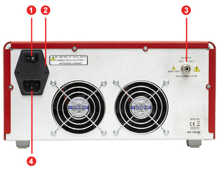 BPA100 Back Panel