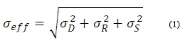 Total noise equation 1