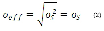 Total noise equation 2