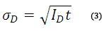 Dark noise equation 1