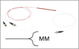 Multimode 1x2 Fiber Couplers