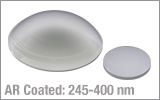 UV Fused Silica, UV Coated 